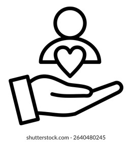Empathy Simple Vector Icon Collection