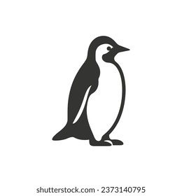 Emperor penguin Icon on White Background - Simple Vector Illustration