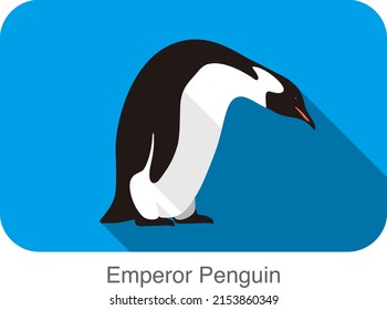 Emperor Penguin standing on the ground, Penguin seed series