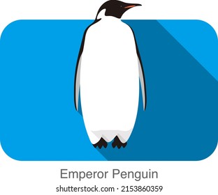 Emperor Penguin standing on the ground, Penguin seed series