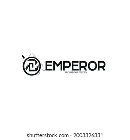 Emperor recording studio logo eps