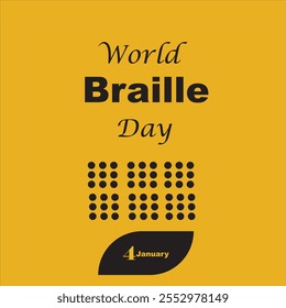 It emphasizes the need for inclusive education and accessible materials for all, particularly those with visual impairments.
happy world braille day.