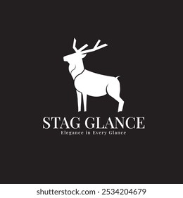 emphasizes the strong and authoritative characteristics of a male deer, as well as the relevance of the logo to the theme of nature and strength