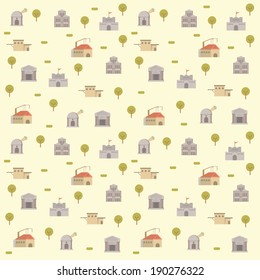 Empire city building pattern