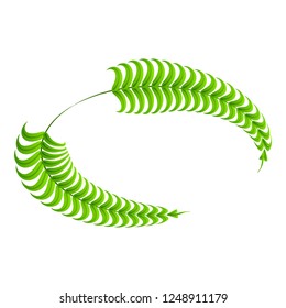 Empire laurel icon. Isometric of empire laurel vector icon for web design isolated on white background