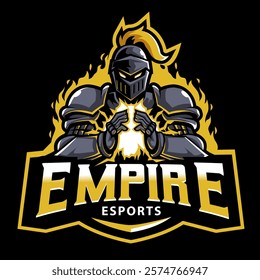 Empire Logo Design Harnessing Fire's Energy