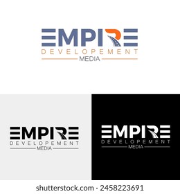 Empire Logo Design. Vector Illustration 