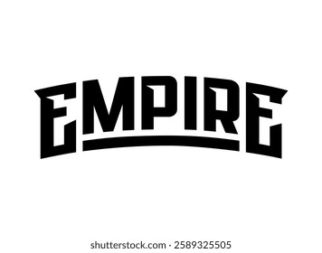 EMPIRE LOGO SIMPLE BLACK VECTOR