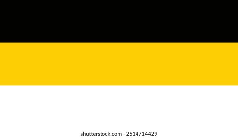 Empire Russian Flag vector design and illustration , National flag of Russia