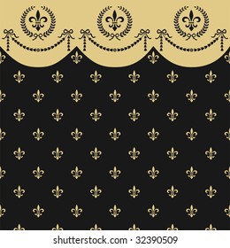 Empire seamless pattern
