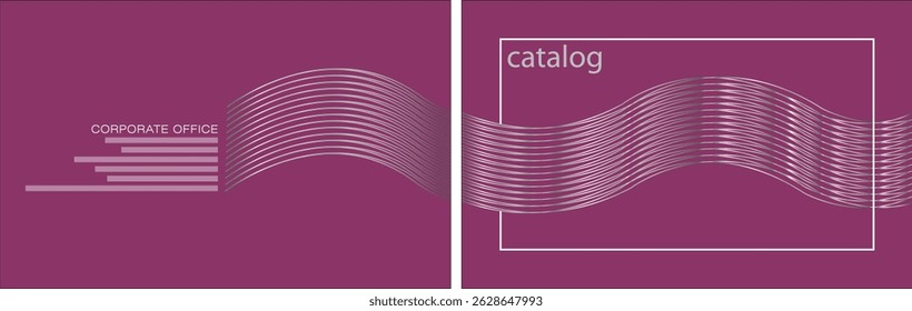 emplate vector design for Catalog, Brochure, Annual Report, Magazine, Poster, Corporate Presentation, Portfolio, Flyer, infographic, layout, Front and back, Easy to use and edit.
