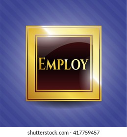 Employ gold emblem