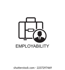 employability icon , employment icon vector