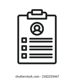 Employability icon vector image. Can also be used for Project Management. Suitable for mobile apps, web apps and print media.