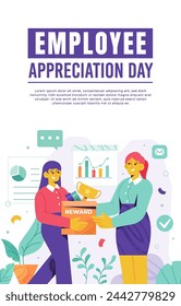 Employee Appreciation in Business Poster