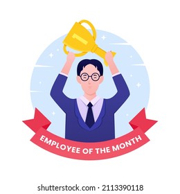 Employee appreciation day background. employee vector illustration.