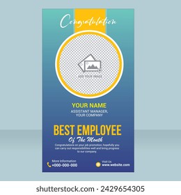 Employee appreciation day flyer template