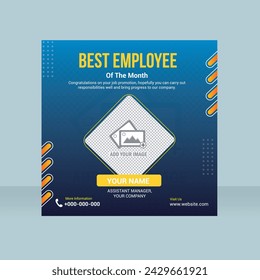 Employee appreciation day flyer template