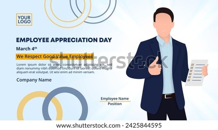 Employee Appreciation Day with a good employee met the target