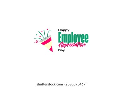employee appreciation day holiday concept vector EPS