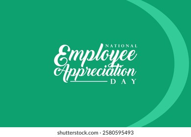 employee appreciation day holiday concept vector EPS
