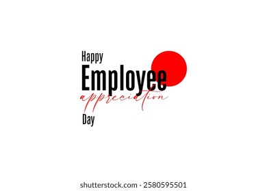 employee appreciation day holiday concept vector EPS