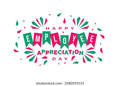 employee appreciation day holiday concept vector EPS