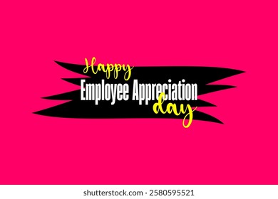 employee appreciation day holiday concept vector EPS