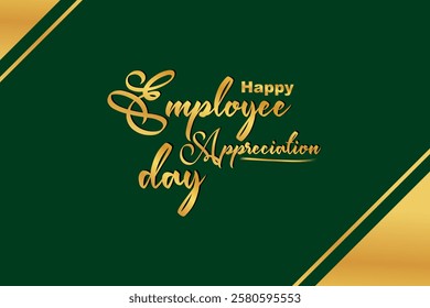 employee appreciation day holiday concept vector EPS
