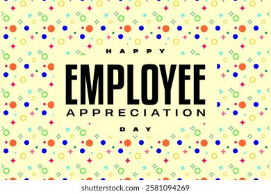 Employee Appreciation Day Holiday Concept Vector