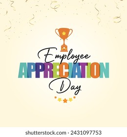 Employee Appreciation Day, March 4th Vector Template