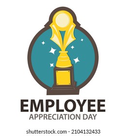 Employee appreciation day. Vector Illustration