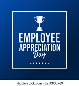 employee appreciation day vector illustration