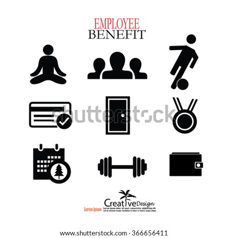 employee benefit concept.vector illustration.