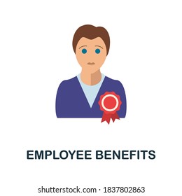 Employee Benefits icon. Simple element from business motivation collection. Creative Employee Benefits icon for web design, templates, infographics and more
