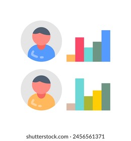 Employee Characteristics icon in vector. Logotype
