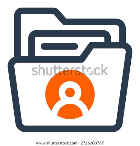 Employee Directory Vector Icon for HRMS