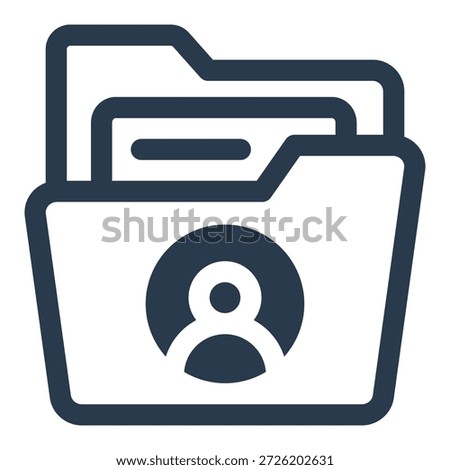 Employee Directory Vector Icon for HRMS