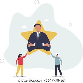 Envolvimento do funcionário e melhor valorização do trabalho bônus.ob estímulo e satisfação com recompensa financeira, sistema de bônus motivacional e avaliação inspiradora . vida de caráter .