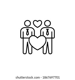 Employee Engagement icon in vector. Logotype