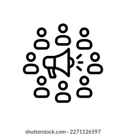 Mitarbeiter-Engagement Symbol in Vektorgrafik. Logotyp