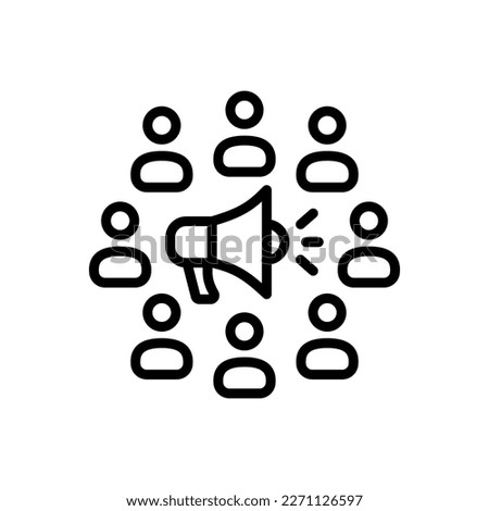 Employee Engagement icon in vector. Logotype