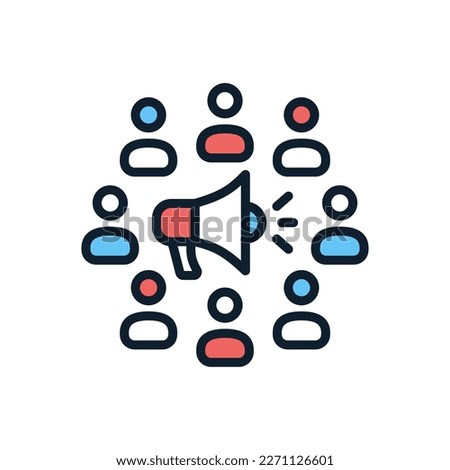 Employee Engagement icon in vector. Logotype