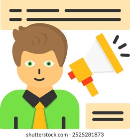 Employee Engagement Vector Icon Design Symbol