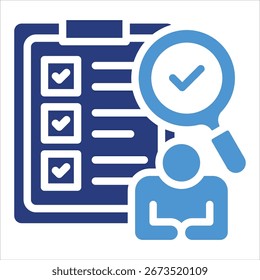 Employee Evaluation Icon Element For Design