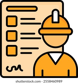 Employee Feedback Filled Style Icon Design