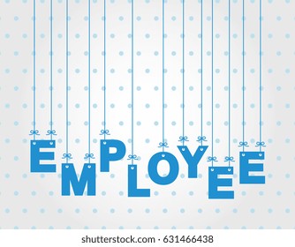 EMPLOYEE HANGING LETTERS