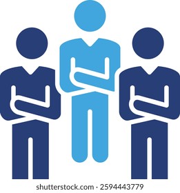 Employee Icon Element for Design