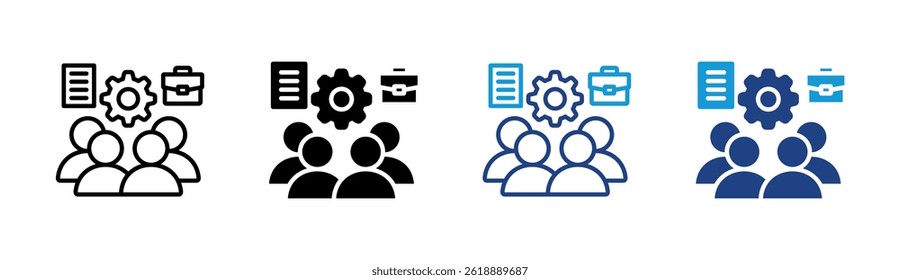 Elemento De Icono De Empleado Para Diseño
