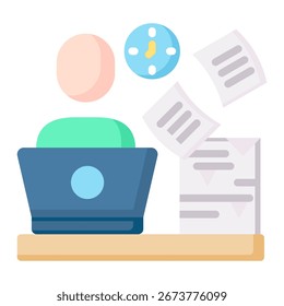 Elemento De Icono De Empleado Para Diseño